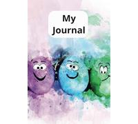 My Journal: Colourful Egg Cover Blank Notebook | 6 × 9 inches; 100 Ruled Pages | Ideal gift for Easter or Egg Lovers