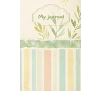 My journal: Cuaderno de puntos (Dot Grid) A5 - Tapa dura - 144 páginas para tus notas, sueños y organización diaria - Diseño botánico vintage