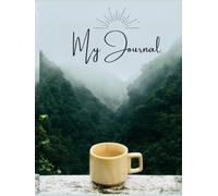 My Journal - Misty Mountain View with Coffee Mug (Ruled)