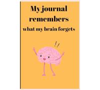 My journal remembers what my brain forgets: A Place to Keep What I Might Forget