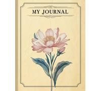 My Journal - Writing Journal: 90 GSM, Ruled, Paperback: 120 Pages Blank Ruled book | Elegant Book Cover | Self Help | 8.5 * 11 inch