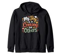 My Joy Is in Cooking for Others Cuoco appassionato - Felpa con Cappuccio