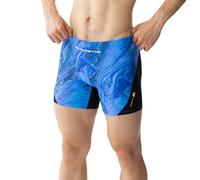 MY KILOMETRE Costume da Bagno Uomo Boxer - Corte Jammer Nuoto con Coulisse Cloro-Resistente e Asciugatura Rapida, per Surf e Allenamenti