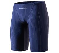 MY KILOMETRE Costume da Bagno Uomo Jammer Nuoto - Boxer Lungo ad Asciugatura Rapida Resistenza per Competizione e Allenamento in Piscina