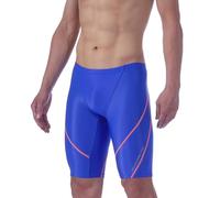 MY KILOMETRE Costume da Bagno Uomo - Jammer Nuoto Competizione con Cloro-Resistente e Asciugatura Rapida, per Competizioni e Allenamenti in Piscina
