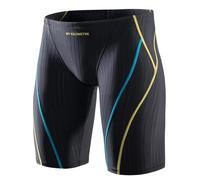 MY KILOMETRE Costume da Bagno Uomo - Jammer Nuoto Competizione con Cloro-Resistente e Asciugatura Rapida, per Competizioni e Allenamenti in Piscina