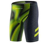 MY KILOMETRE Jammer Costume da Bagno per Bambini e Ragazzi - Cloro-Resistente, con Coulisse, Asciugatura Rapida per Allenamento e Gare in Piscina