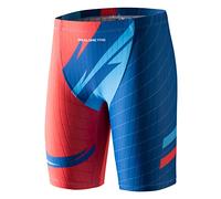 MY KILOMETRE Jammer Costume da Bagno per Bambini e Ragazzi - Cloro-Resistente, con Coulisse, Asciugatura Rapida per Allenamento e Gare in Piscina