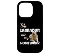 My Labrador Ate My Homework Custodia per iPhone 14 Pro