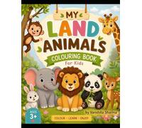 My Land Animals: A Fun Coloring Adventure for Kids Ages 3+!