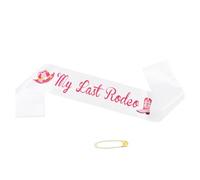 My Last Rodeo Sash, Rosa Shocking Decorazioni per l'Ultimo Addio al Nubilato del Rodeo Nashville Fascia per la Futura Sposa per di Let's Go Western Cowgirl Addio al Nubilato Bomboniere