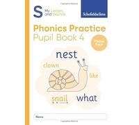 My Letters and Sounds Phonics Practice Pupil Book 4 for Phase Four: Reception, Ages 4-5