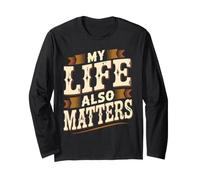 My Life Also Matters Vale la Pena ricordare Maglia a Manica