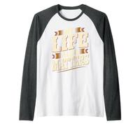 My Life Also Matters Vale la Pena ricordare Maglia con Maniche Raglan