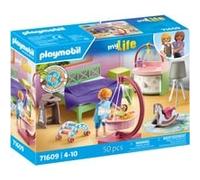 Playmobil - Sleeping Room With Baby Play Corner (71609) Toy NUOVO