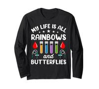 My Life Is all Rainbows And Butterflies Maglia a Manica