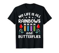 My Life Is all Rainbows And Butterflies Maglietta