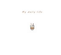My life - Writing journal : ruled, hardcover