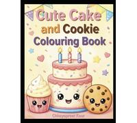 My little bakery colouring book