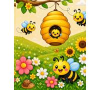 My Little Bee Notebook: Write, Practice & Have Fun!