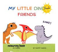 My Little Dino Friends: Colouring book