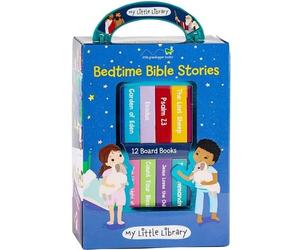 My Little Library: Bedtime Bible Stories (12 Board Books) (Copertina rigida)