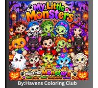 My Little Monsters: Meet the Monsters and color their Halloween World