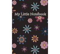My Little Notebook: Retro Style Colorful Blank Notebook Flower Cover