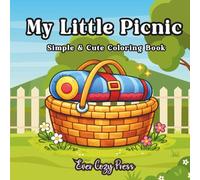 My Little Picnic: Simple & Cute Coloring Book