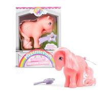 My Little Pony, Cotton Candy Classic Pony, Basic Fun, 35324, cavallo regalo rétro per bambine e bambini, unicorno giocattolo per bambini e bambine dai 3 anni in su