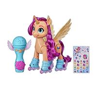 My Little Pony: A New Generation Sunny Starscout Canta in Rollers, Giocattolo da 22,5 cm con 50 reazioni, luci