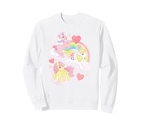 My Little Pony Adorable Rainbow Friendship Distressed Poster Felpa