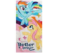 My Little Pony Asciugamano in Cotone 100% Telo Mare 70x140cm Bambini