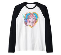 My Little Pony Brush Maglia con Maniche Raglan