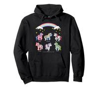 My Little Pony Classic Firefly Moondancer & Co Felpa con Cappuccio