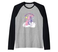 My Little Pony Cuore Throb Selvaggio E Libero Maglia con Maniche Raglan