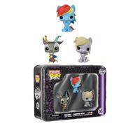 My Little Pony Discord Rainbow Dash Derpy Pocket Pop 3 pezzi figura stilizzata i