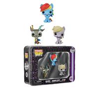 My Little Pony Discord Rainbow Dash Derpy Pocket Pop 3 pezzi figura stilizzata i
