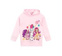 My Little Pony Felpe con Cappuccio per Ragazze Rosa 3-4 Anni