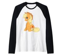My Little Pony: Friendship Is Magic Applejack Cowgirl Hat Maglia con Maniche Raglan