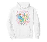 My Little Pony: Friendship Is Magic Fluttershy Rainbow Dash Felpa con Cappuccio