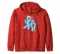 My Little Pony: Friendship Is Magic Rainbow Dash Portrait Felpa con Cappuccio