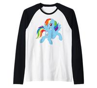 My Little Pony: Friendship Is Magic Rainbow Dash Soaring Sky Maglia con Maniche Raglan