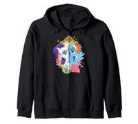 My Little Pony: Friendship Is Magic Rarity And Rainbow Dash Felpa con Cappuccio