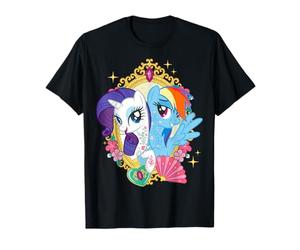 My Little Pony: Friendship Is Magic Rarity And Rainbow Dash Maglietta