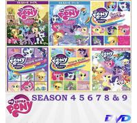 My Little Pony: Friendship Is Magic Stagione 4,5,6,7,8,9 DVD ~ All Region Eng...