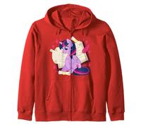 My Little Pony: Friendship Is Magic Twilight Sparkle Reading Felpa con Cappuccio