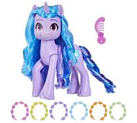 My Little Pony Giocattoli: Make Your Mark Izzy Moonbow See Your Sparkle Purple Pony Toy da 8 pollici, Unicorn Toys per ragazze e ragazzi di 5 anni e su, con suoni, musica e luci