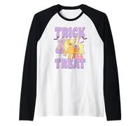 My Little Pony Halloween Trick Or Treat Apple Jack Portrait Maglia con Maniche Raglan