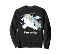 My Little Pony I'm So Fly Rainbow Mane Ponie Flys in Clouds Felpa